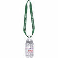 1" One Ply Cotton Lanyard with Rubber O-Ring Bottle Holder